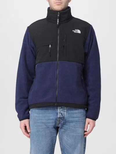 The North Face Logo Vertical Collar Grab Velvet Casual Jacket In Black