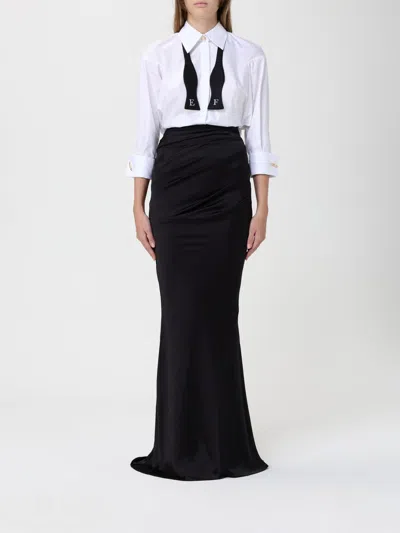 Elisabetta Franchi Dress  Woman Color White In White