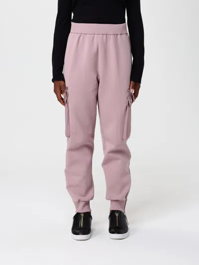 Moose Knuckles Mixmedia Joggers In Pink