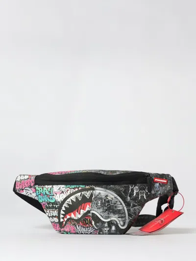 Sprayground Belt Bag  Men Color Black In Multi