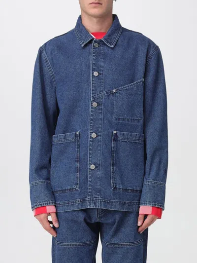 Etudes Studio Coat Études Men Color Blue In Blue