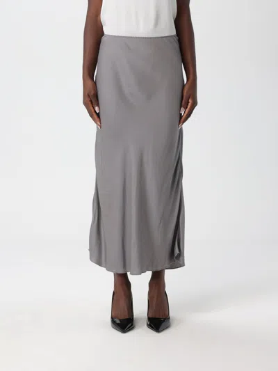 Ermanno Scervino Skirt  Woman Color Grey In Animal Print