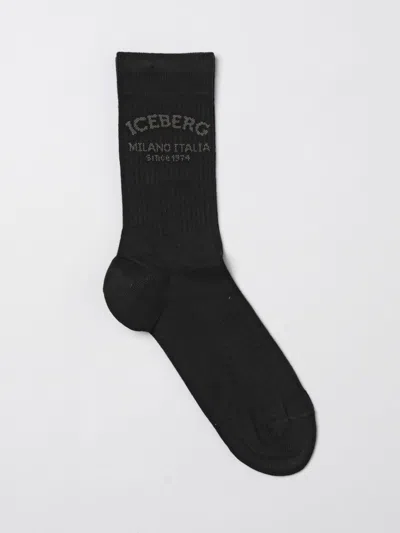 Iceberg Socks  Men Color Black In Black