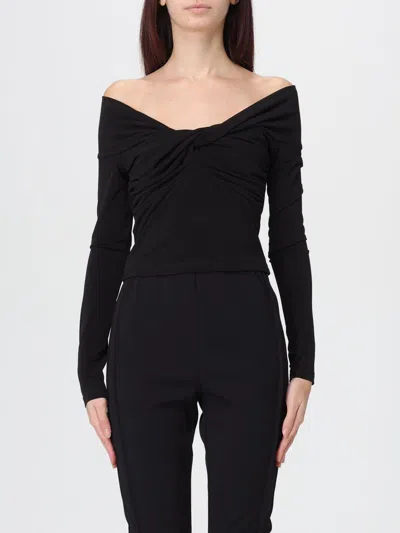 Patrizia Pepe Top  Woman Color Black In Black