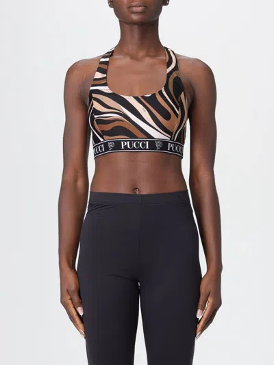 Pucci Top  Woman Color Gold In Multi