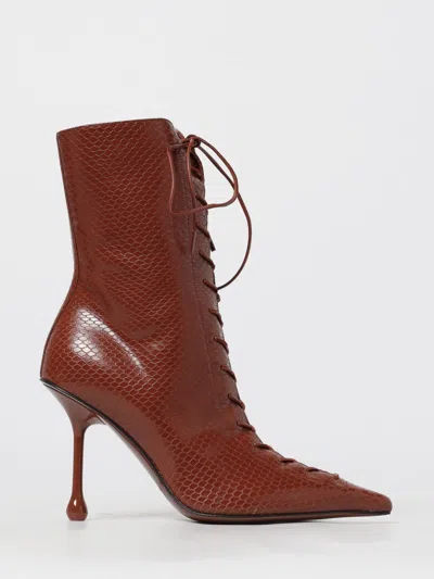Jimmy Choo Boots  Woman Color Brown In Brown
