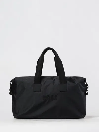 Hugo Boss Travel Bag Boss Men Color Blue In Black