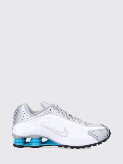 Nike Shox R4 Running Sneakers In Gray