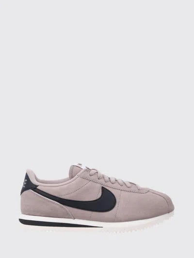Nike Cortez Suede Trainers In Animal Print