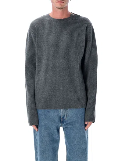Extreme Cashmere You Ribbed Knit Sweater In Multi