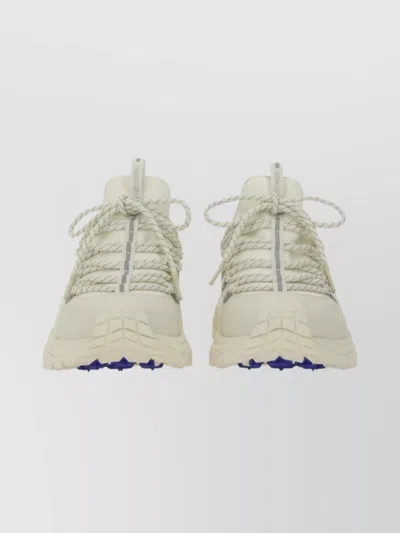 Moncler Lightweight Trail Grip Sneakers In Neutral