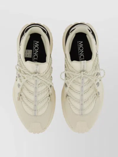 Moncler Lightweight Trail Grip Sneakers In Neutral