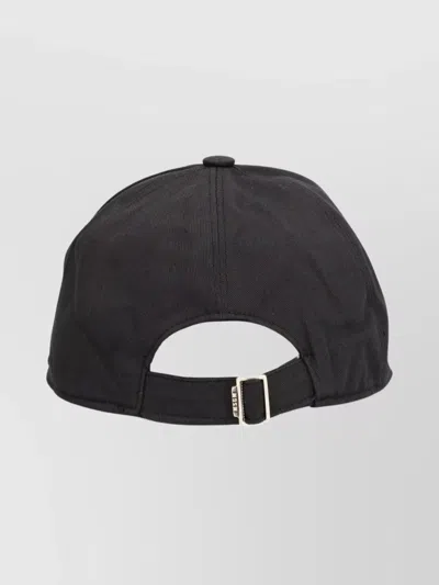 Msgm Stylish Hat With Curved Brim Design In Gray