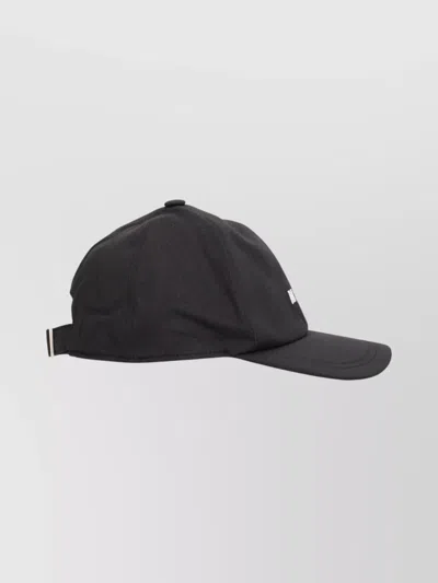 Msgm Stylish Hat With Curved Brim Design In Gray