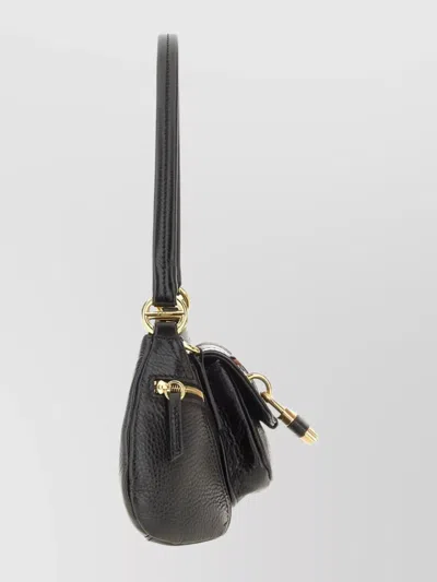Chloé Chloe Women Black Leather The 99 Shoulder Bag In Black