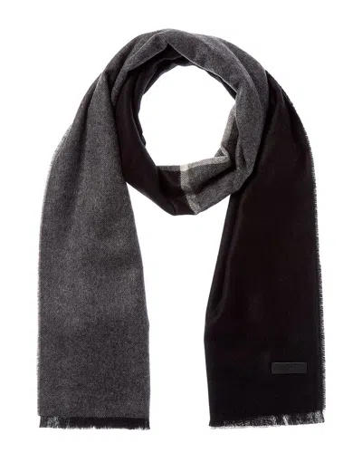 Bruno Magli Silk & Cashmere-blend Scarf In Black