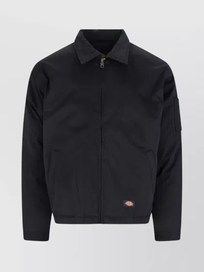Dickies Relaxed Fit Jacket Featuring Multiple Pockets In Black