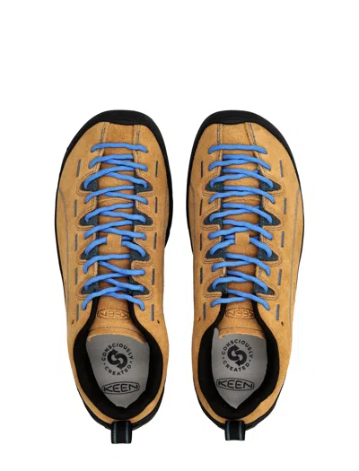 Keen Jasper Suede Leather Sneakers In Brown