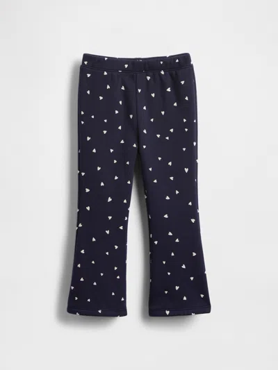 Gap Baby & Toddler Cozy-lined Flare Leggings In Blue