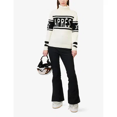 Perfect Moment Schild Aspen Turtleneck Sweater In Snow White