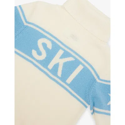 Perfect Moment Merino Wool Rollneck Sweater In Multi