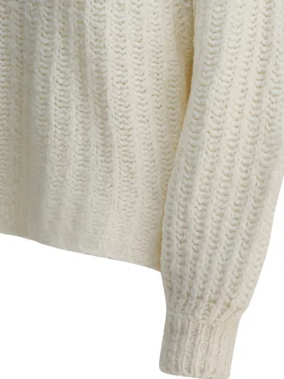 Rakkì Roll-neck Sweater In White