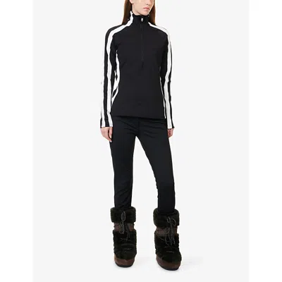 Goldbergh Womens Paris Softshell Ski Trousers 9000 Black In Black