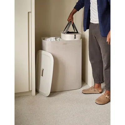 Joseph Joseph Tota 90l Laundry Basket Ecru In Neutral