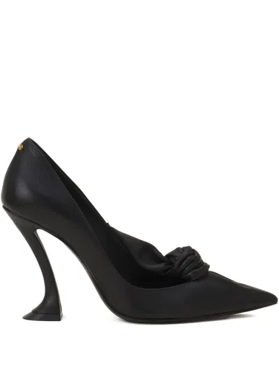 Lanvin Pumps Mit Schleife 100mm In Black