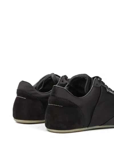 Mm6 Maison Margiela Sneakers Mit Wildledereinsätzen In Black