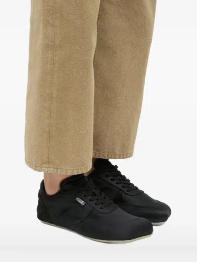 Mm6 Maison Margiela Sneakers Mit Wildledereinsätzen In Black