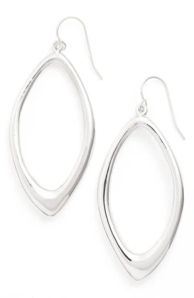 Simon Sebbag Open Abstract Drop Earrings In Metallic