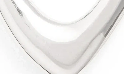 Simon Sebbag Open Abstract Drop Earrings In Metallic