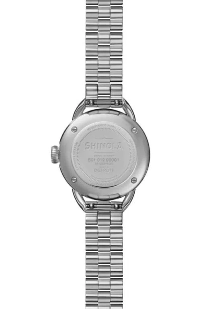 Shinola Runabout Bracelet Watch, 25mm In Gray