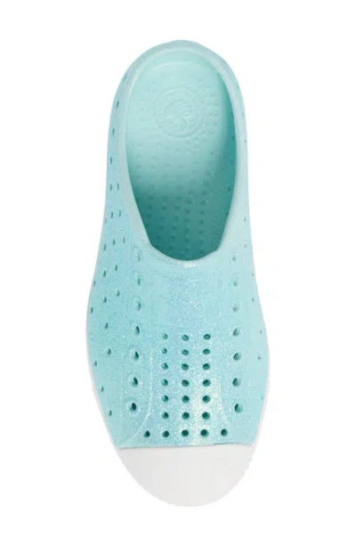 Native Shoes Jefferson Bling Glitter Slip-on Sneaker In Blue