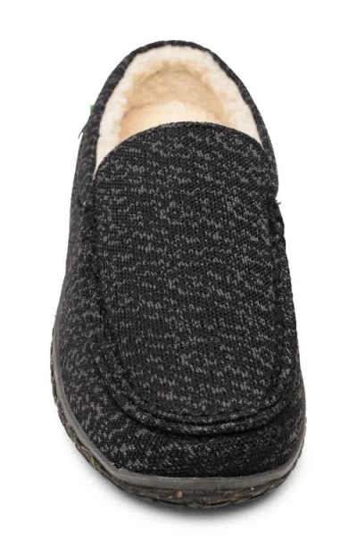 Minnetonka Elm Slipper In Black