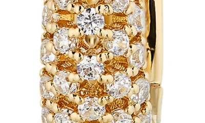 Nadri Cleo Hoop Triple Earring Set In Gold