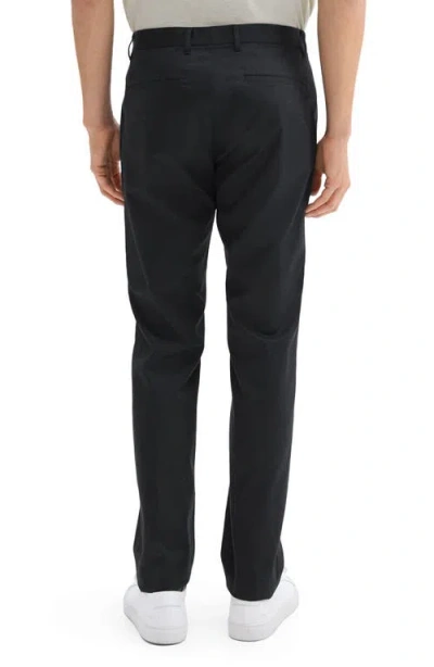 Theory Zaine Hanson Stretch Cotton Blend Pants In Black