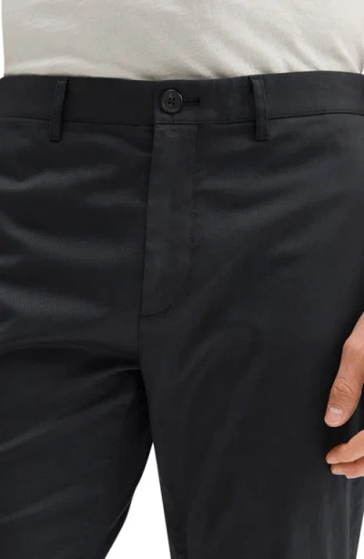 Theory Zaine Hanson Stretch Cotton Blend Pants In Black