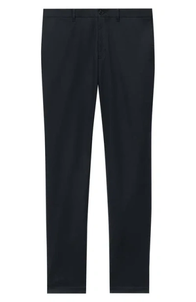 Theory Zaine Hanson Stretch Cotton Blend Pants In Black