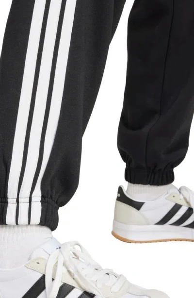 Adidas Originals Women's Iconic 3-stripes Track Pants In Black