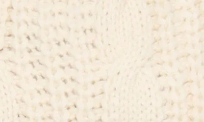 Nanette Lepore 3-piece Cable Stitch Scarf, Beanie & Gloves Set In Neutral