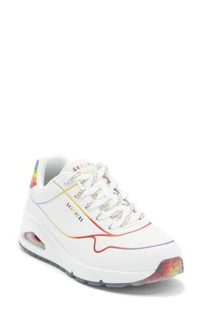 Skechers Street Jen Stark Uno Sneaker In Animal Print