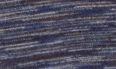 Cyrus Crewneck Button Front Cardigan In Blue