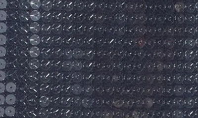 Cinq À Sept Skyla Sleeveless Sequin Dress In Blue