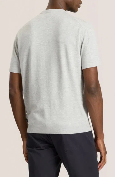 Ted Baker Modern Crewneck Sweater In Gray