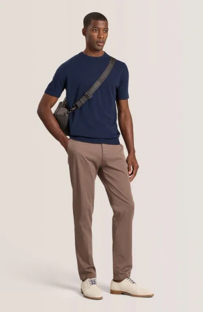 Ted Baker Modern Crewneck Sweater In Blue