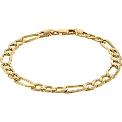 Fzn Figaro Chain Bracelet In Gold