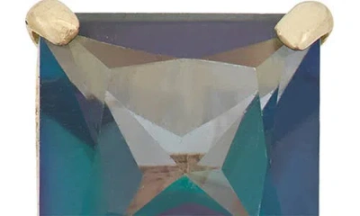 Fzn 10k Gold Solitaire Stud Earrings In Yellow