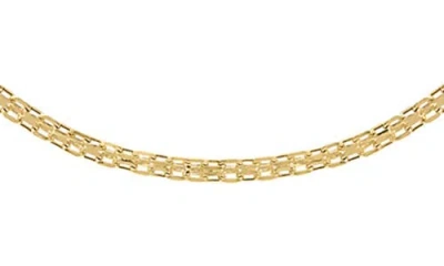 Fzn Box Chain Necklace In Gold